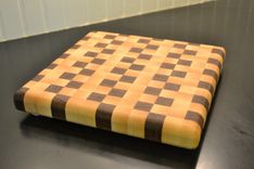 Maple, Walnut End Grain Cutting Board 2 small