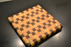 Maple, Walnut End Grain Cutting Board 3 small