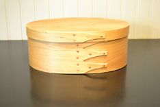Maple And Sycamore Shaker Style Oval Box #4 Size 1 small