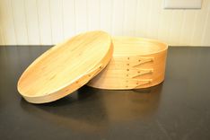 Maple And Sycamore Shaker Style Oval Box #4 Size 2 small