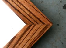 Exotic African Zebrawood Natural Finish Picture Frame (8x10) 3 small