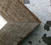 3 Opening Natural Reclaimed Wood Picture Frame (4x4) 3 small