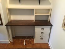 Custom Desk With Adjustable Hutch 1 small