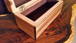 Veneered Jewelry Box 5 small
