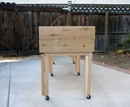 Portable Elevated Planter Box 4 small