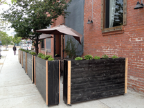 Portable Privacy Living Wall Planter 3 small