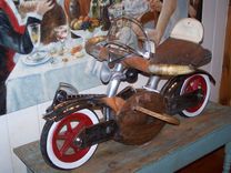 "Safari Bike" Sculpture 3 small