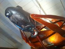 The "Flying Turtle" Sculptured Chandelier 1 small