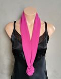 Fushia Chiffon Scarf 3 small