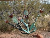 Copper Cactus Chandelier 1 small