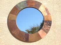 Round Patchwork Mirror 3 small