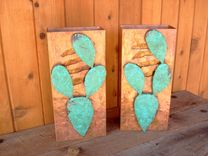 Copper Cactus Sconces 1 small