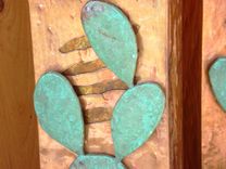 Copper Cactus Sconces 3 small