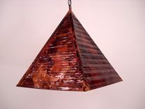 Copper Pyramid Chandelier 1 small