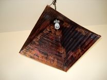 Copper Pyramid Chandelier 2 small
