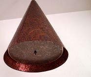 Heavy Hammered Copper Chandelier 2 small