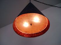 Heavy Hammered Copper Chandelier 3 small