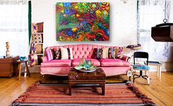 Abstract Painting Titled: Ocean Dreams 3 small