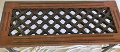 Hand Carved Accent Table 4 small