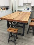 Kitchen Table W/Stools 3 small