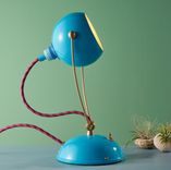 Retro Mid Century Table Desk Lamp Solid Brass And Steel 1 small