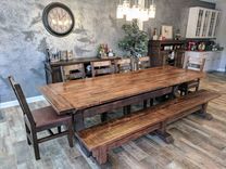 Reclaimed Maple Dining Table 1 small
