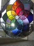 Stained Glass Leaded Color Wheel 5 small