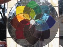 Stained Glass Leaded Color Wheel 3 small