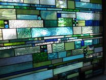 Stained Glass Sea Glass 3 small