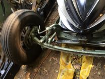 Custom Nose Cone/Intercooler. Hammer-Formed Steel And Cut Aluminum. 2 small