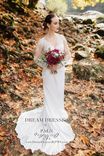 Long Sleeve Satin Wedding Dress (#Ss16109) 6 small