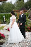 Keyhole Back A-Line Wedding Dress (#Ss16300) 4 small