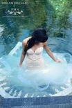 Strapless Trumpet Wedding Gown With Horsehair Braid (Style # Pb115) 4 small
