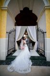 Strapless Trumpet Wedding Gown With Horsehair Braid (Style # Pb115) 3 small