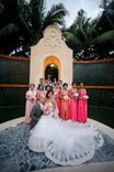 Strapless Trumpet Wedding Gown With Horsehair Braid (Style # Pb115) 2 small