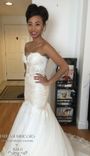 Sweetheart Strapless Trumpet Wedding Gown 5 small