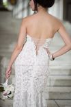 Custom Made Couture Split Fit-N-Flare Wedding Dress-Sheer Back (Style # Juliet Pb137)-Made To Order 4 small