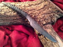 Cable Damascus Knife 1 small