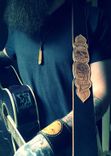 Handmade Leather Guitar Strap 3 small