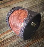 Custom Leather Cuff Bracelet 1 small