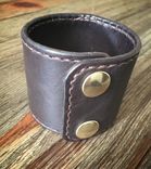 Custom Leather Cuff Bracelet 2 small