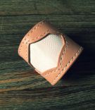 Custom Leather Cuff Bracelet 3 small