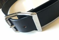 Black Bridle Leather Belt 2 small