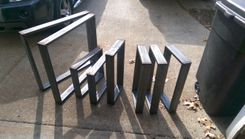 Custom Hoop Table Legs 2 small