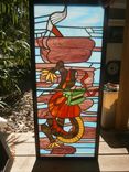 Four Panels Stained Glass Room Screen By July 30 5 small