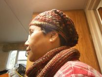 Hand Crochet Or Knitting Scarf Or Hat 1 small