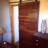 Industrial Steel And Black Walnut Sliding Barn Door 1 small
