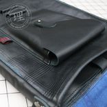 Leather & Suede Ipad Tablet Messenger Bag 3 small