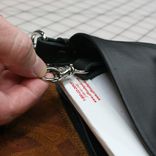 Leather & Suede Ipad Tablet Messenger Bag 5 small