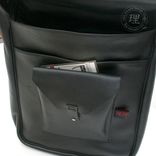 Leather & Suede Messenger Long Laptop Ipad Tech Bag 5 small